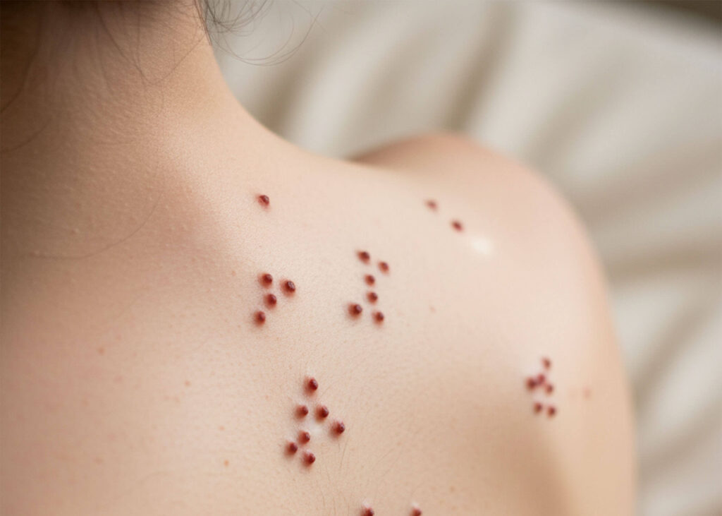 Les piqûres de punaises de lit