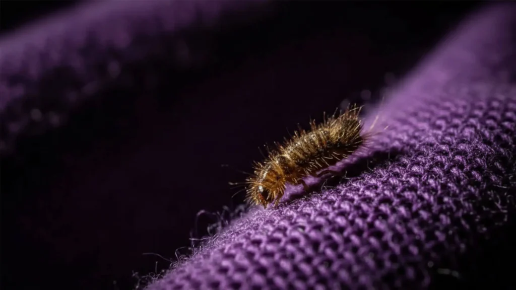 la larve d'anthrène