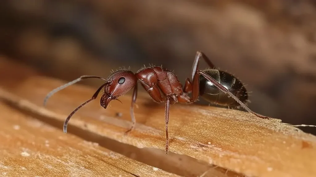 Identifier les fourmis charpentière dans la maison