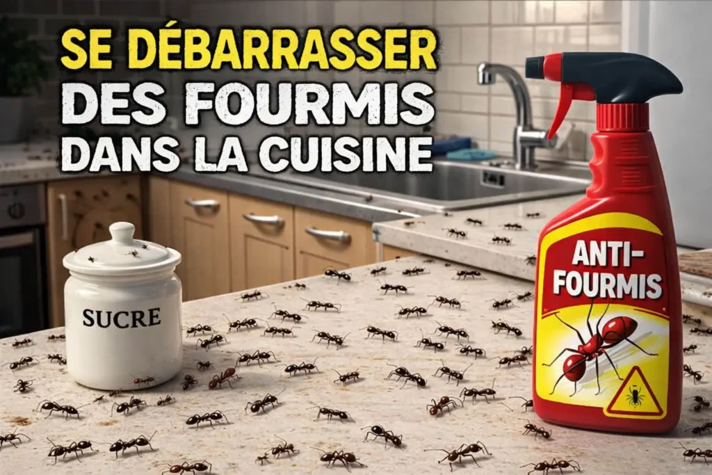 Se débarrasser des insectes nuisibles dans la cuisine