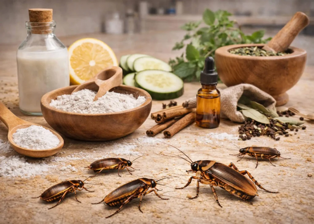 Traitement naturel pour éliminer le cafard germanique