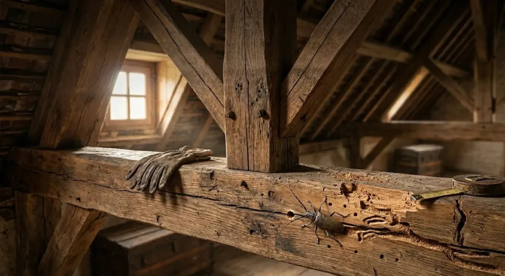 Les anciennes charpentes