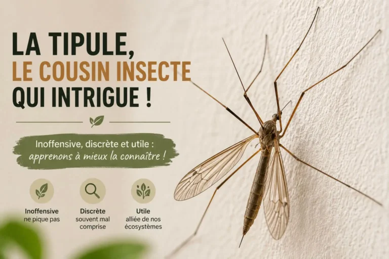 Le cousin insecte ou tipule